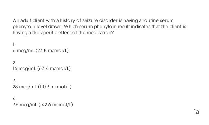 Preview image for Nursing Lab Values Questions and answers Test Bank
